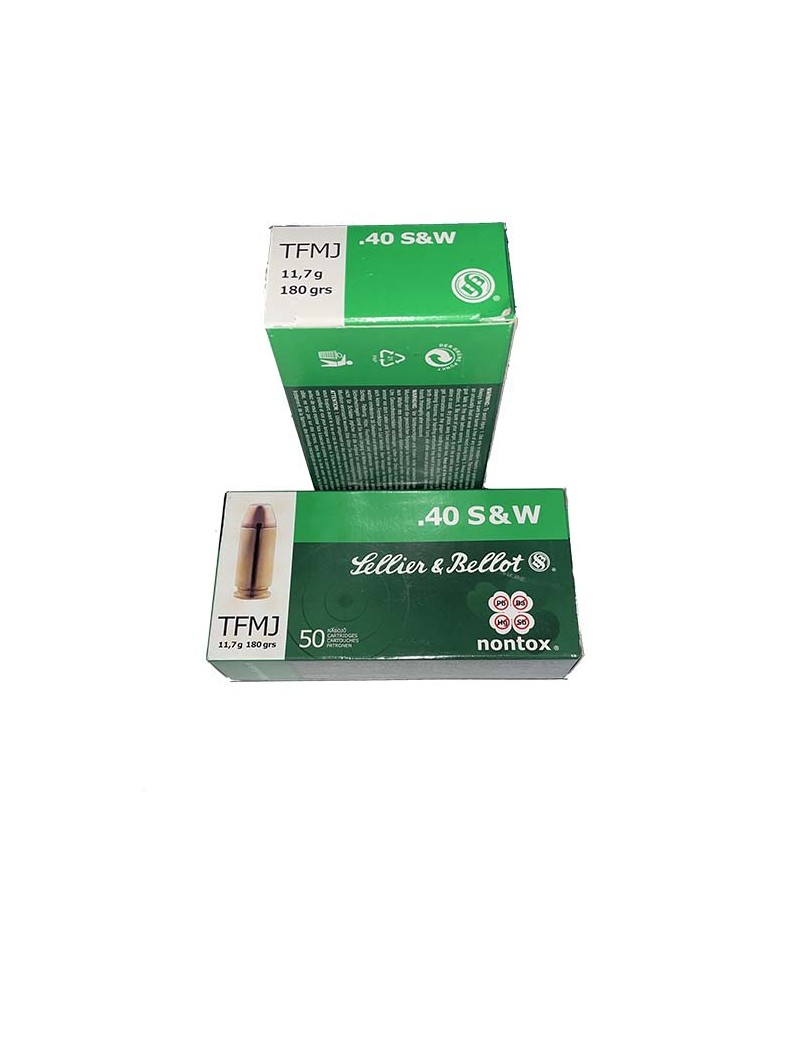 Caja de Balas Sellier & Bellot Cal. 40 S&W.