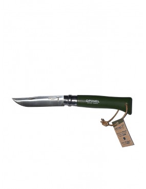 Navaja Opinel Mod. N° 08 Inox. Verde Olivo.