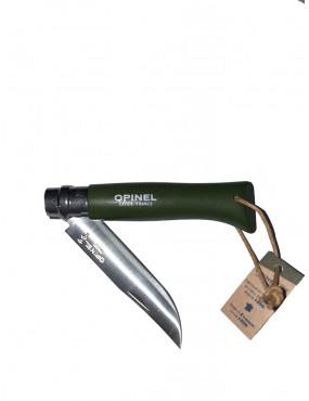 Navaja Opinel Mod. N° 08 Inox. Verde Olivo.