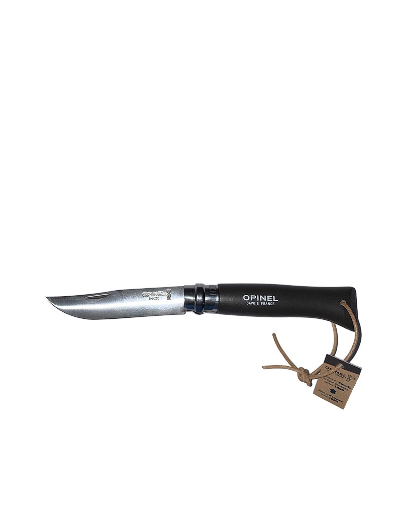 Navaja Opinel Mod. N° 08 Inox. Negro.