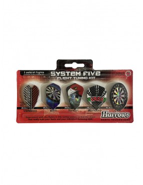 Plumillas para Dardos Harrows Mod. System Five Flight Tuning Kit.