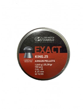Poston Jsb Mod. Exact King 25 Airgun Pellets Cal. 6,35.