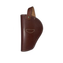 Funda de Cuero Interna y Externa Para Revolver de Dos a Cuatro pulgadas.