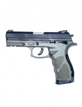 Pistola Taurus Mod. TH 9 Cal. 9 mm. Verde.