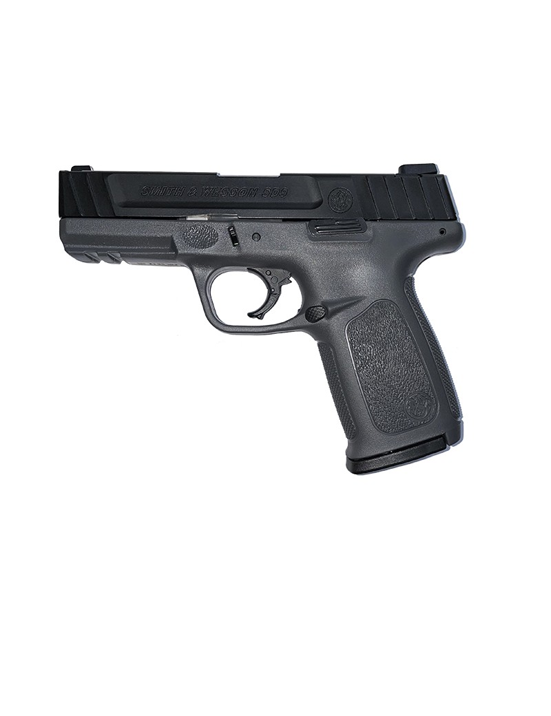 Pistola Smith & Wesson Mod. SD9 Cal. 9 mm. Gris.